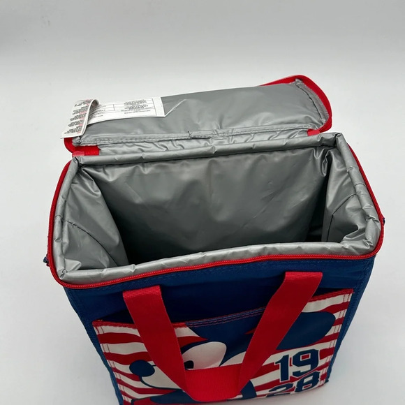 Disney Store Vintage Mickey Mouse Large Insulated Cooler Bag Beach Tote - Picture 6 of 10